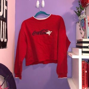 vintage coca-cola sweatshirt